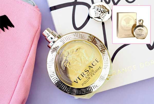 Thiết kế chai nước hoa Versace Eros Pour Femme 100ml